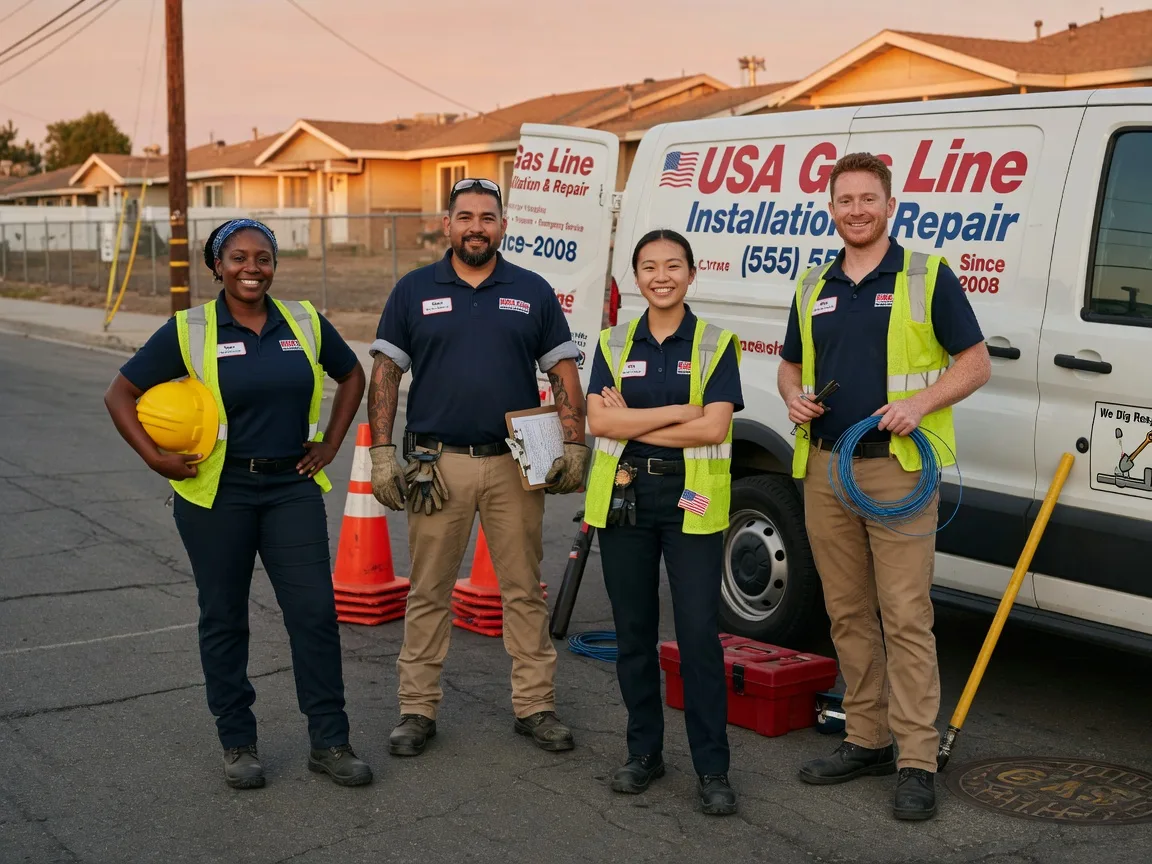 Gas Line Installation company in Morrisville, VT